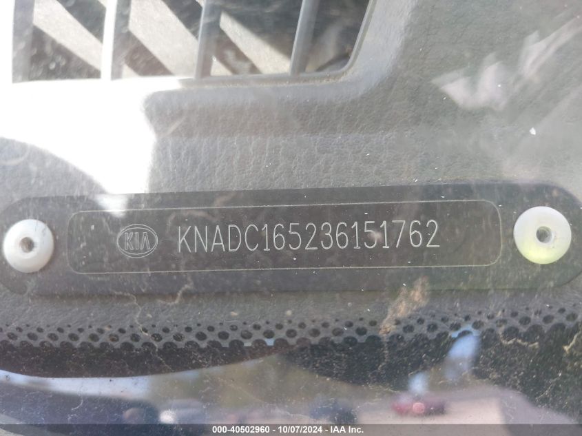 KNADC165236151762 2003 Kia Rio Cinco