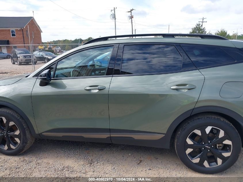 2023 Kia Sportage X-Line VIN: 5XYK6CAF2PG115232 Lot: 40502970