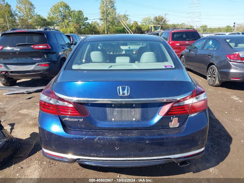 1HGCR2F3XGA115498 2016 Honda Accord Lx