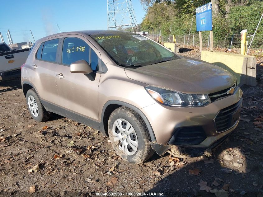 3GNCJKSB0JL369909 2018 CHEVROLET TRAX - Image 1