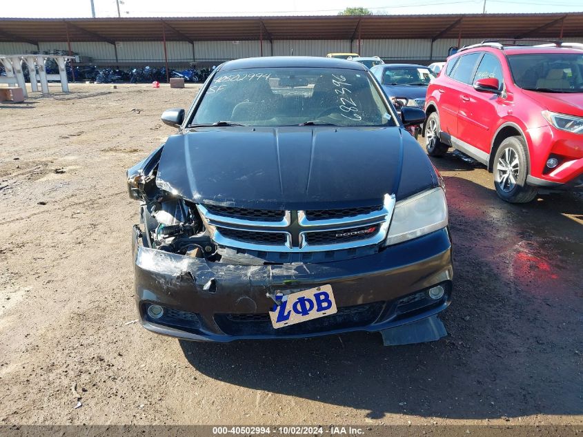 1C3CDZCB6DN682396 2013 Dodge Avenger Sxt