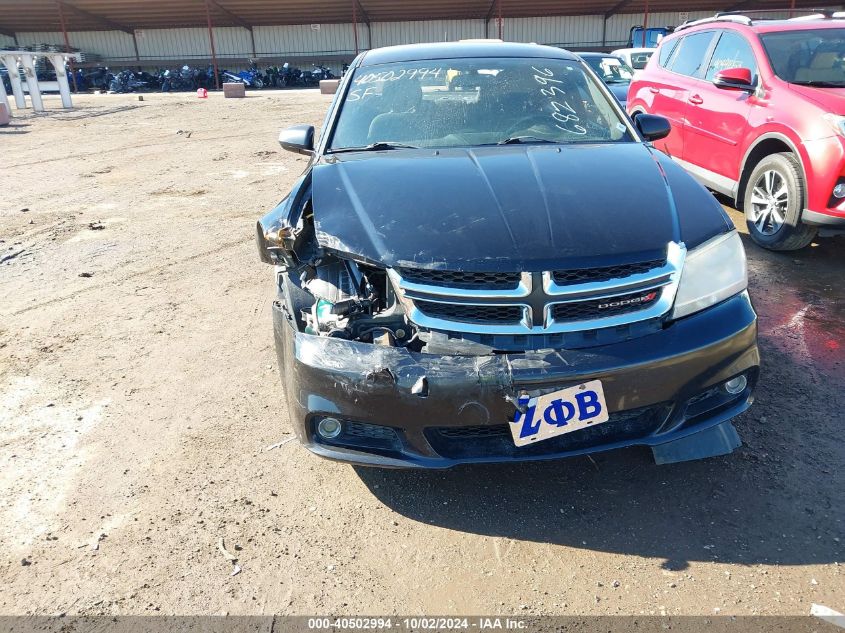 1C3CDZCB6DN682396 2013 Dodge Avenger Sxt