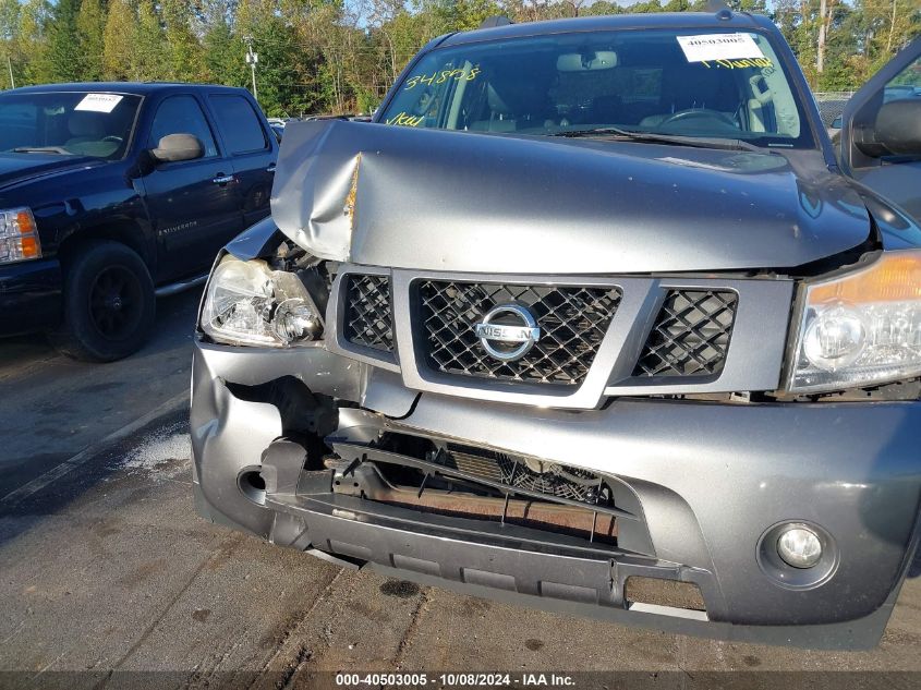 2015 Nissan Armada Sv/Sl/Platinum VIN: 5N1AA0NC3FN604587 Lot: 40503005