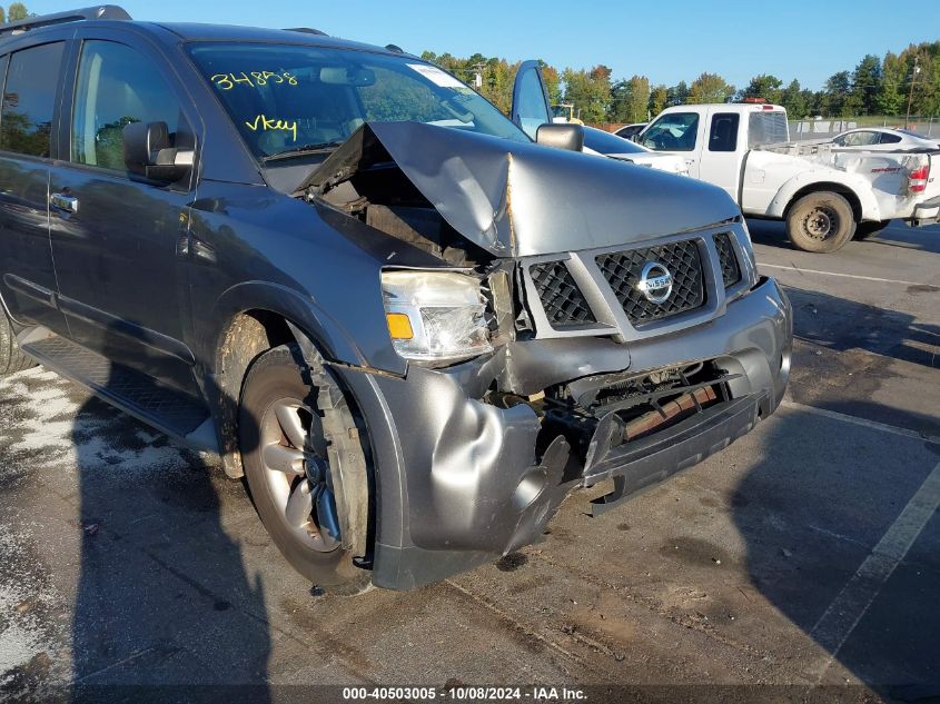 2015 Nissan Armada Sv/Sl/Platinum VIN: 5N1AA0NC3FN604587 Lot: 40503005