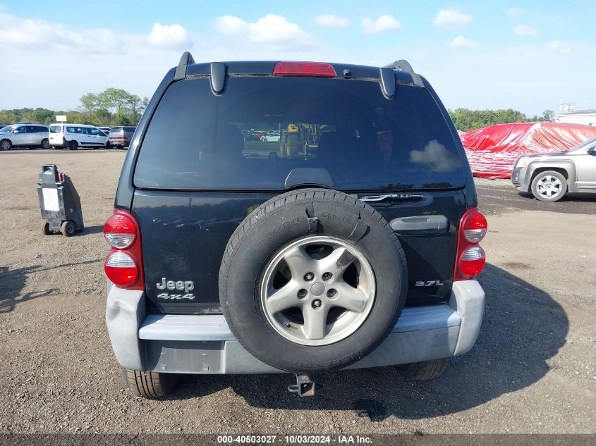 2006 Jeep Liberty Sport VIN: 1J4GL48K16W171245 Lot: 40503027