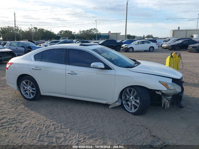 2009 Nissan Maxima S/Sv VIN: 1N4AA51E09C851032 Lot: 40503034