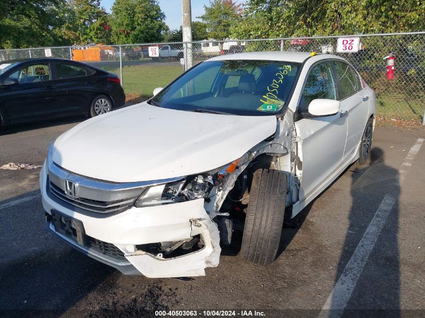 1HGCR2F57HA009657 2017 Honda Accord Sport