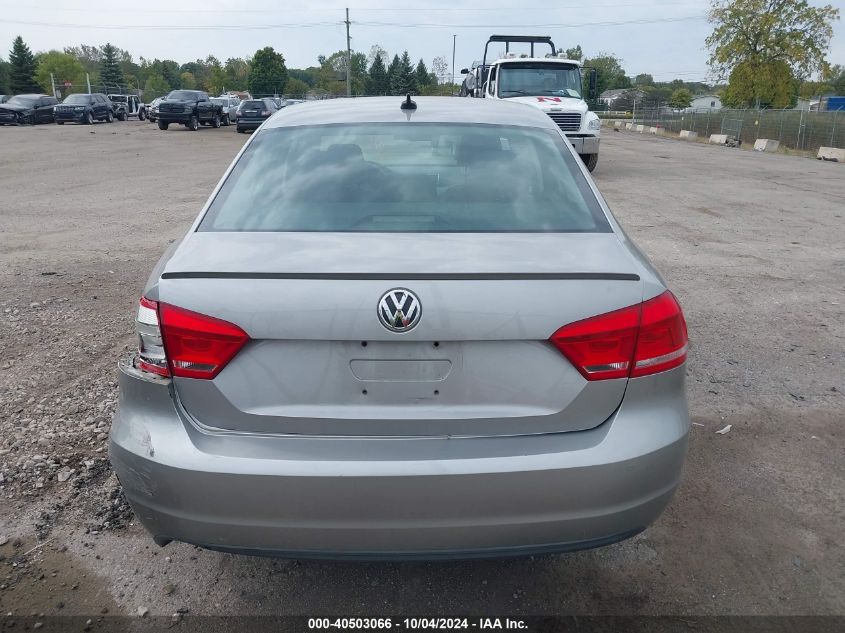 2013 Volkswagen Passat 2.5L Se VIN: 1VWBP7A32DC031483 Lot: 40503066