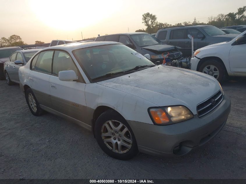 2001 Subaru Outback Limited VIN: 4S3BE686617200475 Lot: 40503080