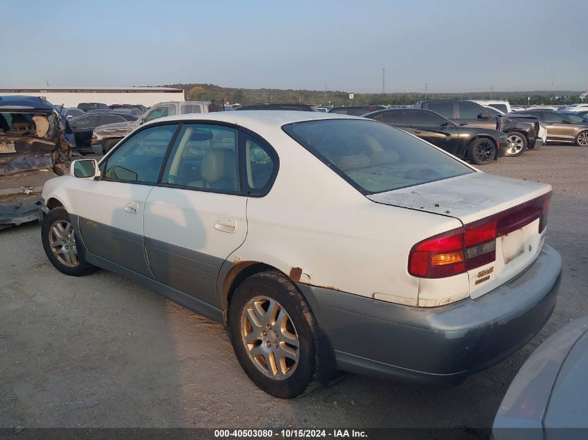 2001 Subaru Outback Limited VIN: 4S3BE686617200475 Lot: 40503080