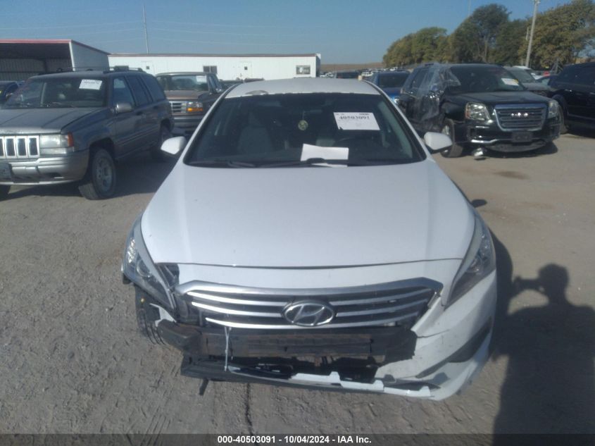 5NPE24AF9FH158200 2015 Hyundai Sonata Se