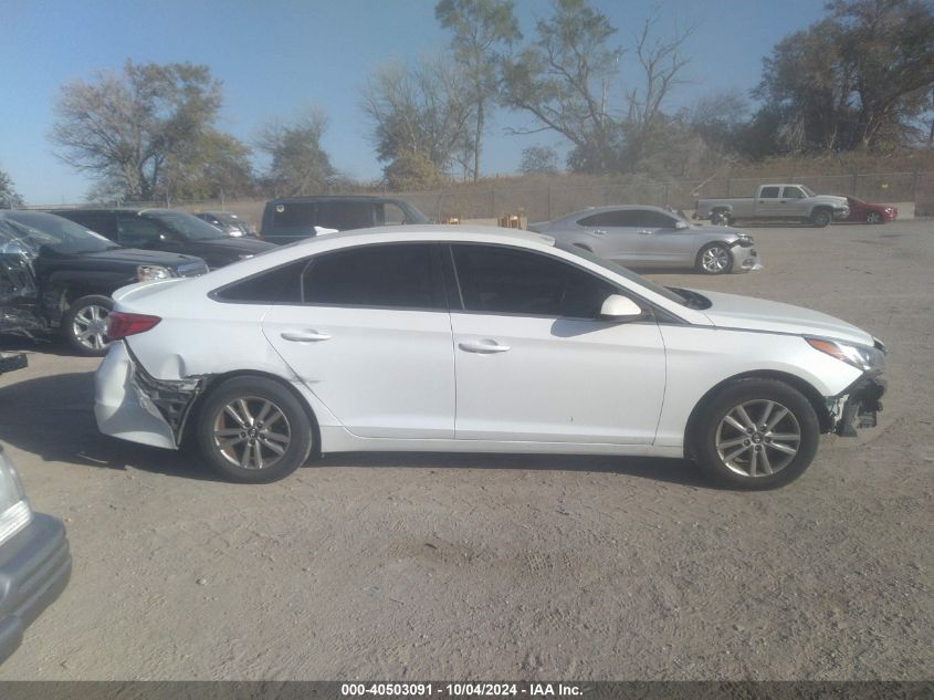 5NPE24AF9FH158200 2015 Hyundai Sonata Se