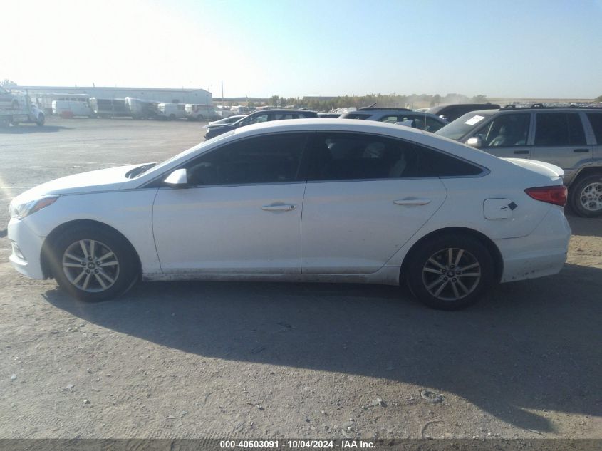 5NPE24AF9FH158200 2015 Hyundai Sonata Se