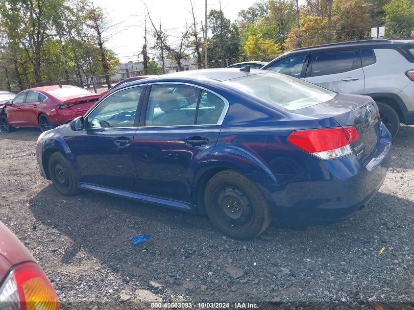 2011 Subaru Legacy 2.5I Limited VIN: 4S3BMBK65B3263497 Lot: 40503093