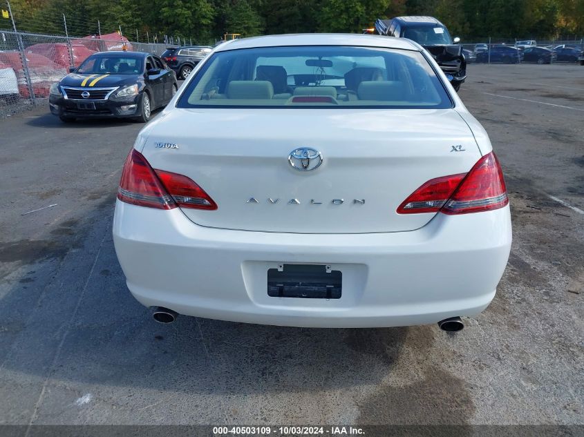 2008 Toyota Avalon Xl VIN: 4T1BK36B18U287913 Lot: 40503109