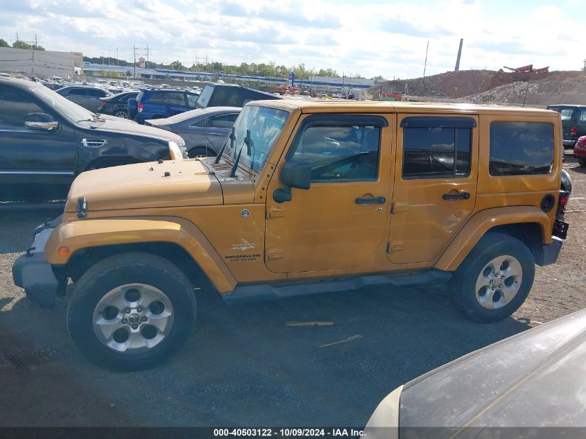 2014 Jeep Wrangler Unlimited Sahara VIN: 1C4BJWEG3EL183933 Lot: 40503122