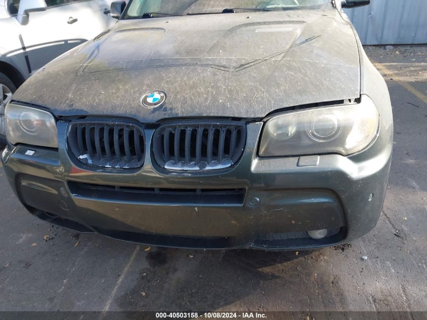 2006 BMW X3 3.0I VIN: WBXPA93436WD26045 Lot: 40503158