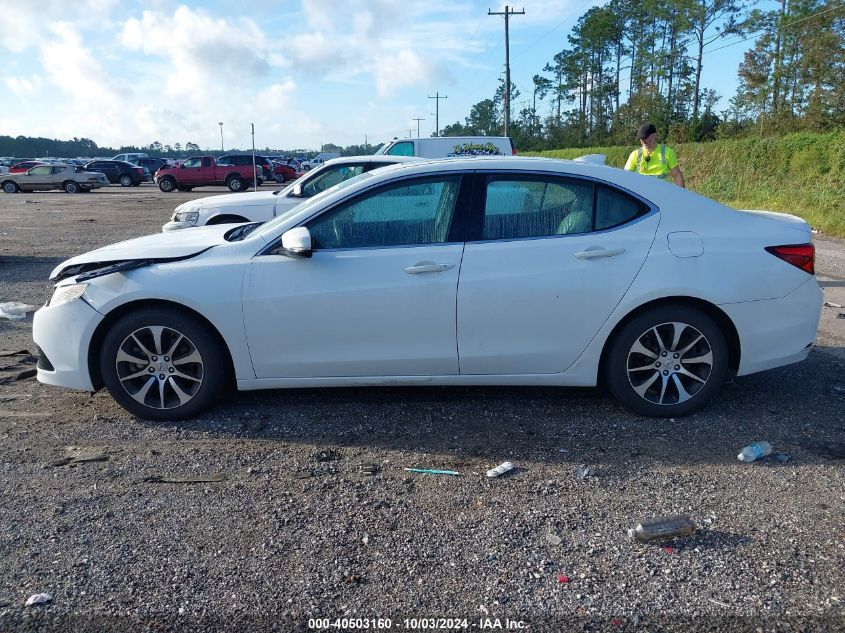 2016 Acura Tlx VIN: 19UUB1F33GA000051 Lot: 40503160