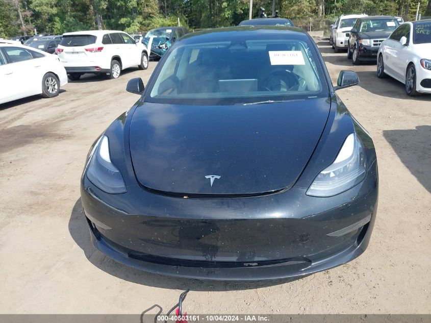 2022 Tesla Model 3 Long Range Dual Motor All-Wheel Drive VIN: 5YJ3E1EBXNF349514 Lot: 40503161