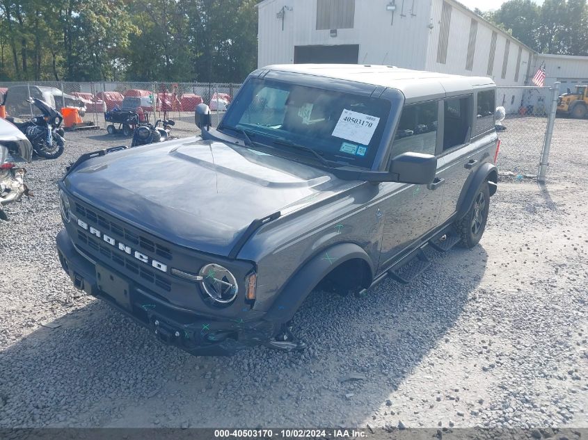 2023 Ford Bronco Black Diamond VIN: 1FMEE5DH8PLC11679 Lot: 40503170