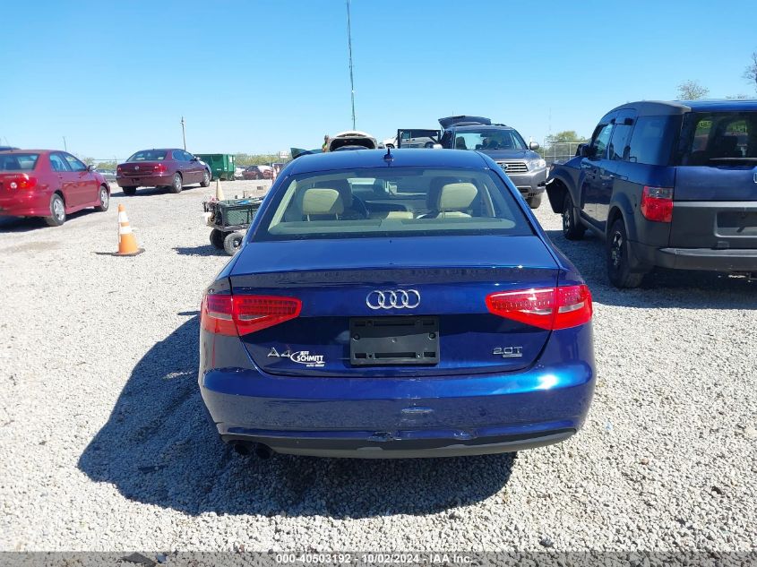 2013 Audi A4 2.0T Premium VIN: WAUFFAFL0DA140594 Lot: 40503192