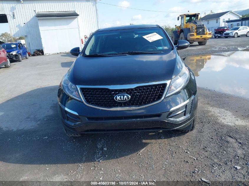 2016 Kia Sportage Lx VIN: KNDPBCAC9G7872598 Lot: 40503198