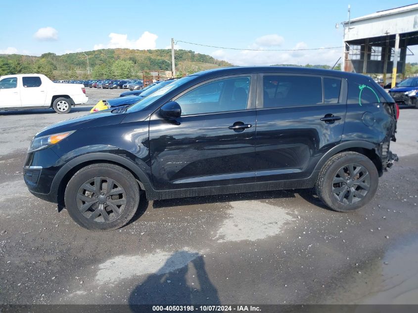 2016 Kia Sportage Lx VIN: KNDPBCAC9G7872598 Lot: 40503198