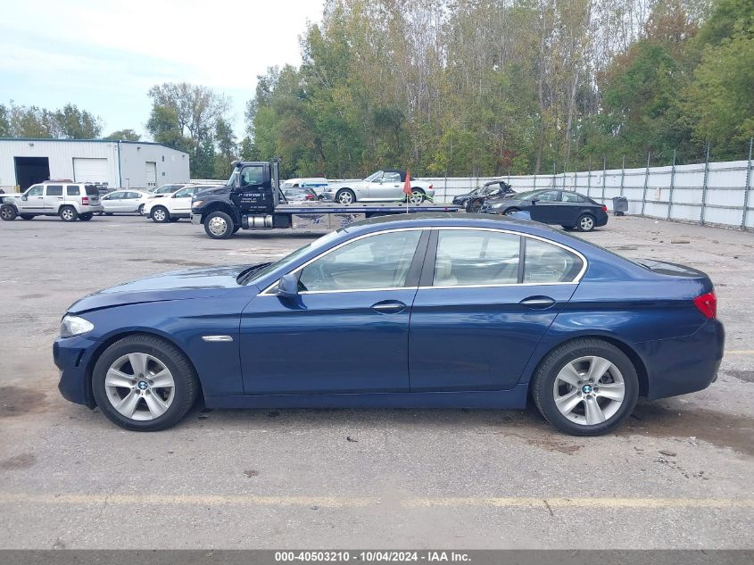 2013 BMW 528I xDrive VIN: WBAXH5C52DD111446 Lot: 40503210