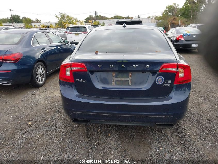 YV1612TK3F2362315 2015 Volvo S60 T5 Premier