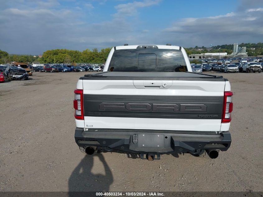 2022 Ford F-150 Raptor VIN: 1FTFW1RG9NFB04330 Lot: 40503234