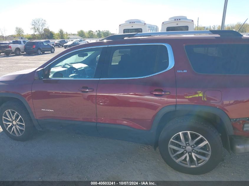 1GKKNLLS8JZ207794 2018 GMC Acadia Sle