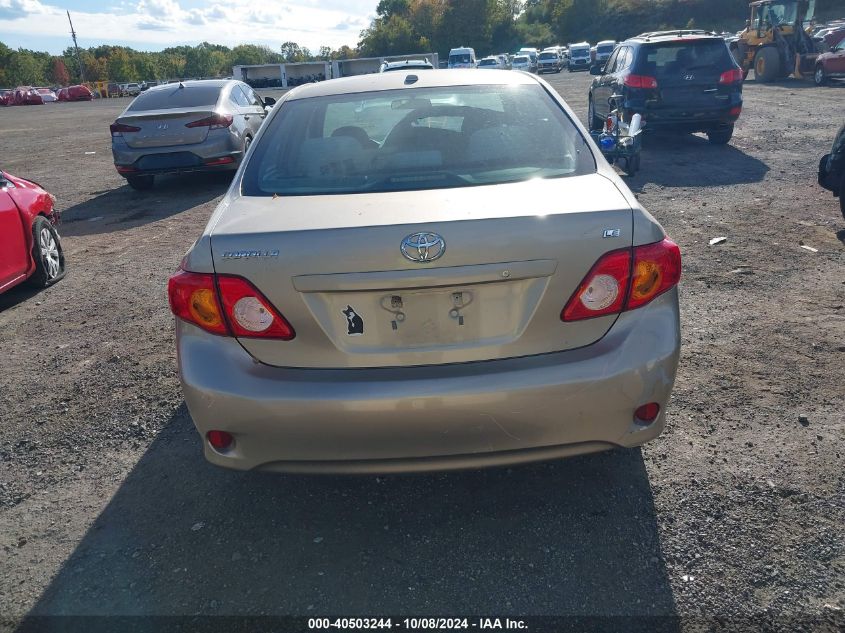 2009 Toyota Corolla Le VIN: 1NXBU40E89Z148639 Lot: 40503244