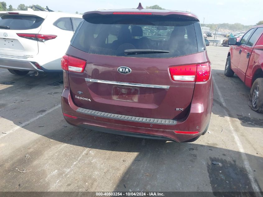 KNDMC5C1XG6139618 2016 Kia Sedona Sx