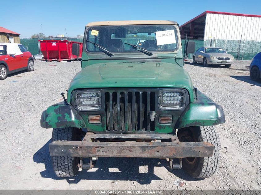 1J4FY19P1SP242714 1995 Jeep Wrangler / Yj S/Rio Grande