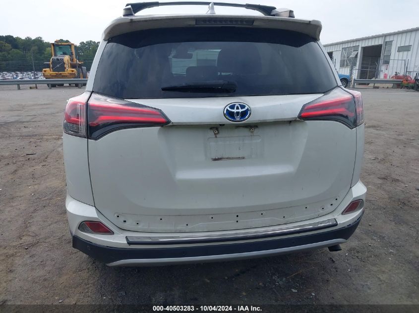 2018 Toyota Rav4 Hybrid Limited VIN: JTMDJREV2JD196475 Lot: 40503283