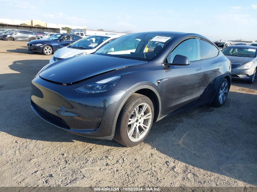 VIN 7SAYGDED1RF050277 2024 TESLA MODEL Y no.2