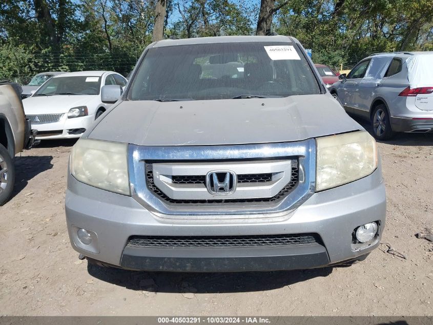 2010 Honda Pilot Ex-L VIN: 5FNYF4H50AB035648 Lot: 40503291