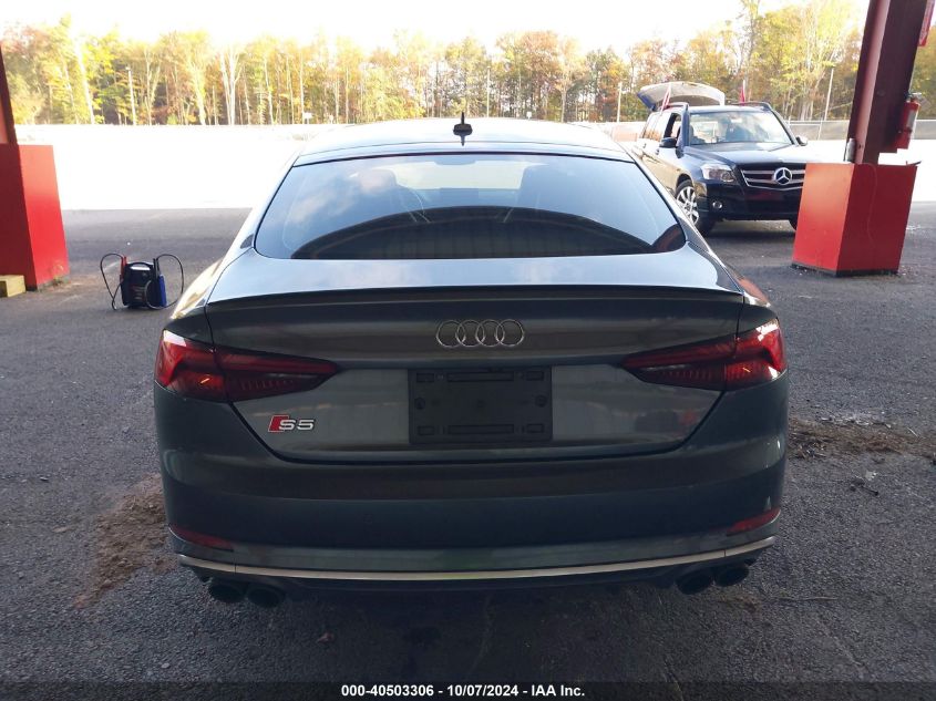 2018 Audi S5 Prestige VIN: WAUC4CF59JA040060 Lot: 40503306