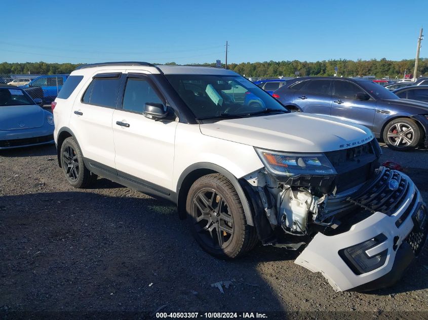 2017 Ford Explorer Sport VIN: 1FM5K8GT9HGD66228 Lot: 40503307