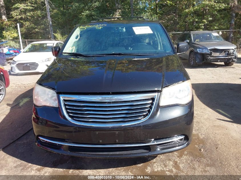 2C4RC1BG3DR744525 2013 Chrysler Town & Country Touring