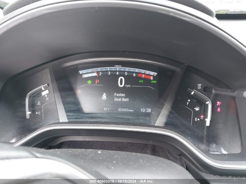 2019 Honda Cr-V Touring VIN: 2HKRW2H92KH604711 Lot: 40503315