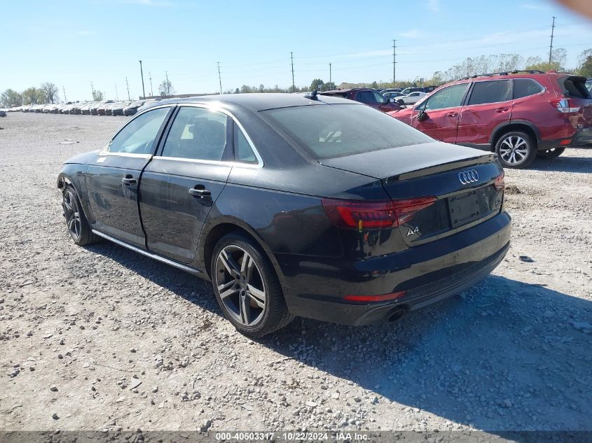 VIN WAUENAF47JA021363 2018 AUDI A4 no.3