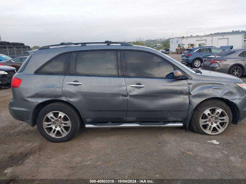 2009 Acura Mdx Technology Package VIN: 2HNYD28679H514510 Lot: 40503318