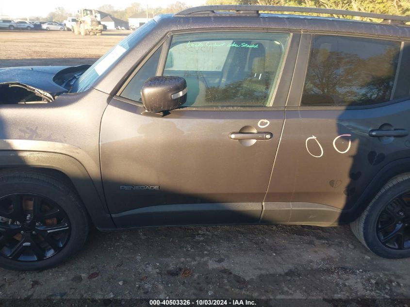 2017 Jeep Renegade Altitude Fwd VIN: ZACCJABB7HPF92534 Lot: 40503326