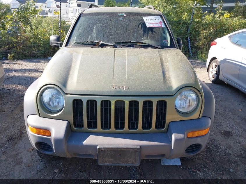 2004 Jeep Liberty Sport VIN: 1J4GK48K64W218818 Lot: 40503331