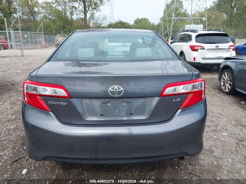 2014 Toyota Camry Le VIN: 4T4BF1FK3ER347149 Lot: 40503375