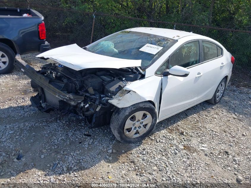 2016 Kia Forte Lx VIN: KNAFK4A64G5597436 Lot: 40503378