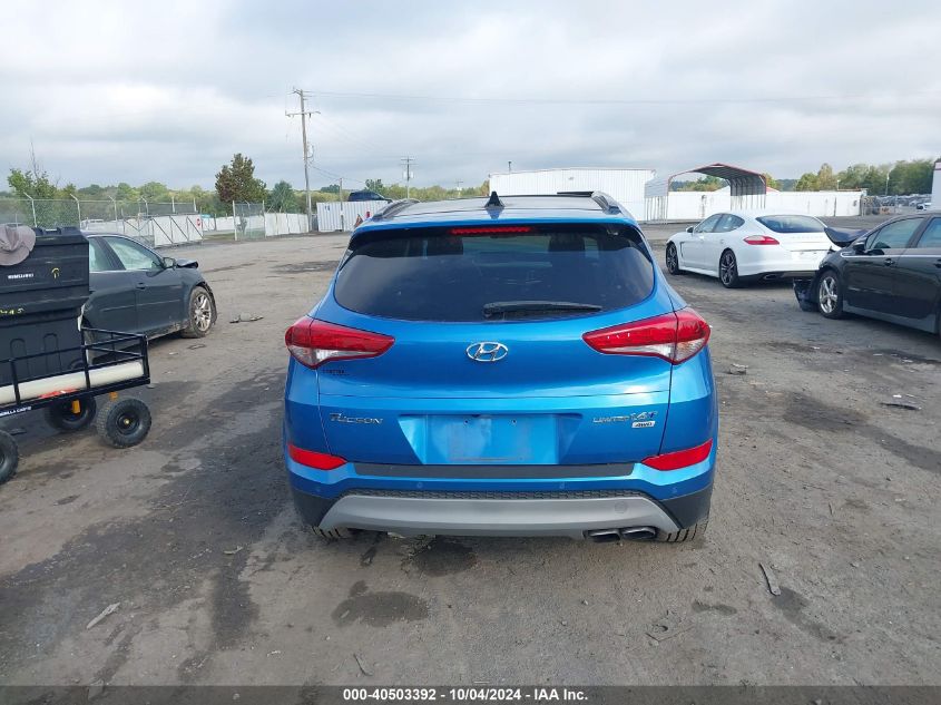 KM8J3CA25HU372561 2017 Hyundai Tucson Limited