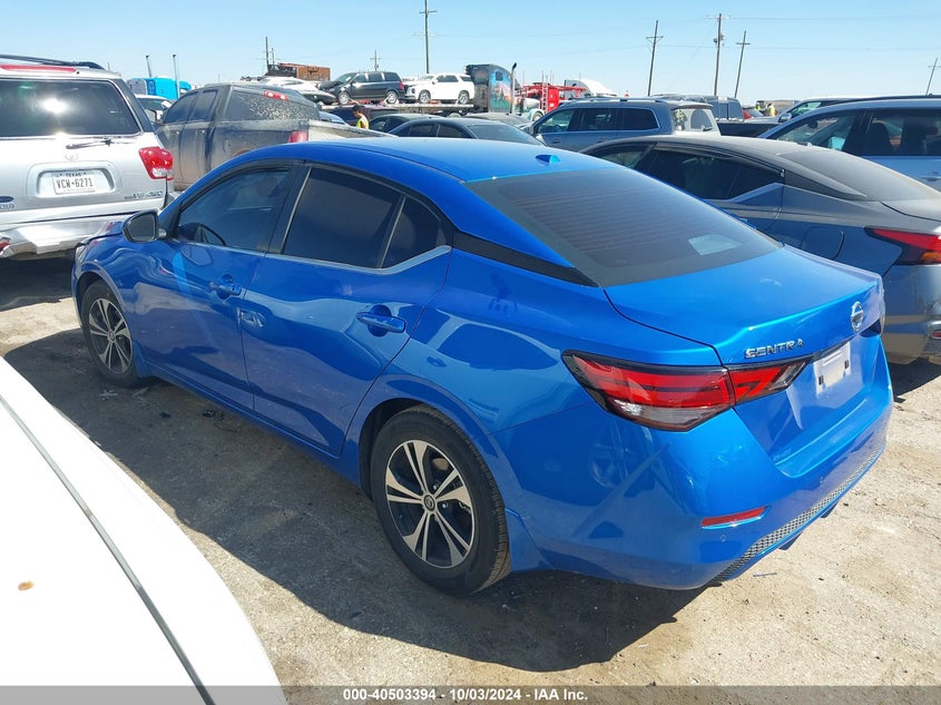 VIN 3N1AB8CV9PY292402 2023 NISSAN SENTRA SV XTRONIC CVT
