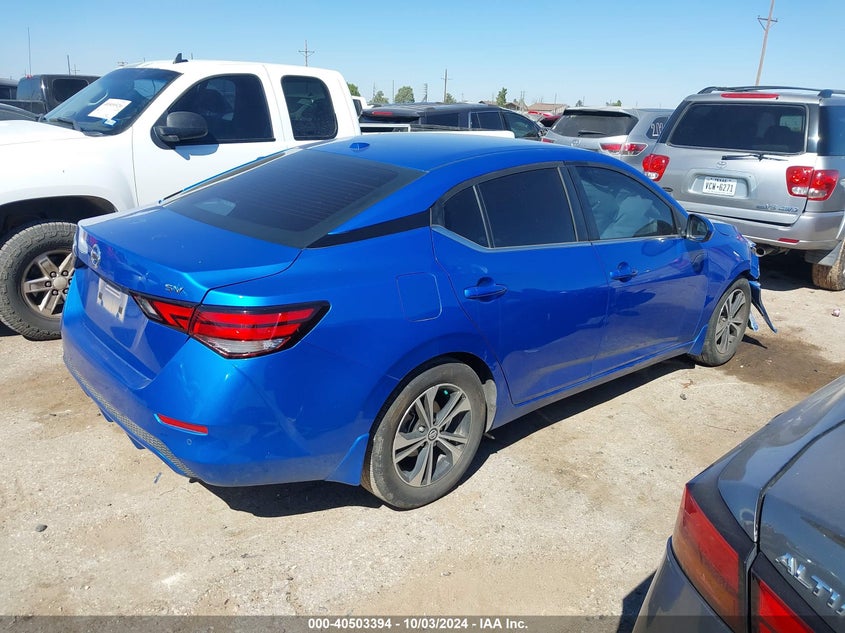 VIN 3N1AB8CV9PY292402 2023 NISSAN SENTRA SV XTRONIC CVT